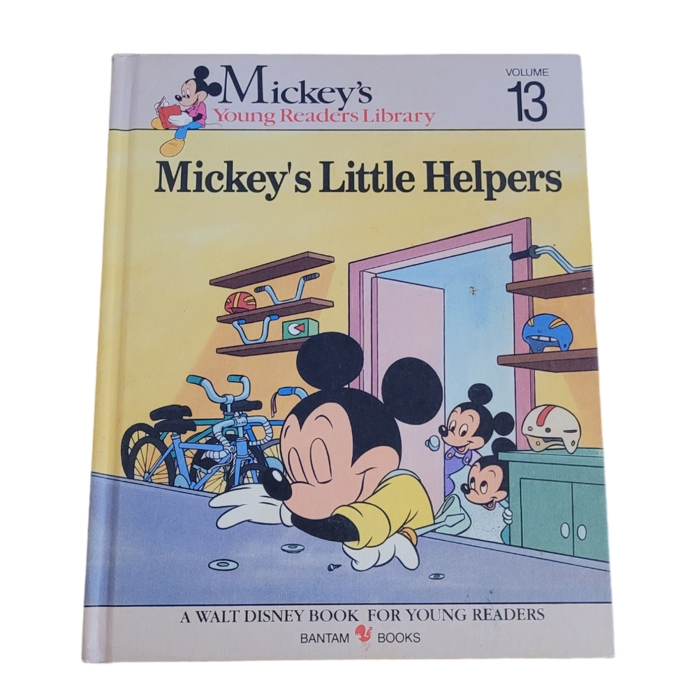 Mickey's Young Readers Library- Volume 13- Mickey's Little Helpers- 1990